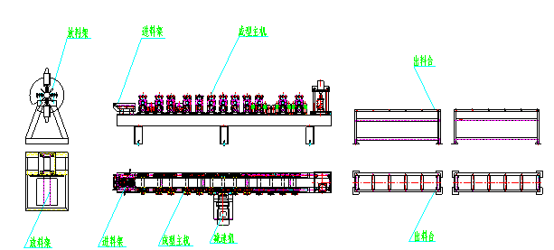SGS 10m/Min ρόλος κορυφογραμμών ΚΑΠ κεραμιδιών που διαμορφώνει τον κύλινδρο μηχανών που ντύνεται με το χρώμιο 0