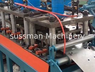16 stations Froming Stage Galvanized Steel Fire Damper Roll Forming Machine Frame thickness 1.5-2.0mm