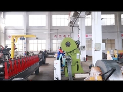 0.7-1.2mm Ζυγισμένο Χάλυβα Μεταλλικό Κλειδί Κλειδί Roll Forming Machine