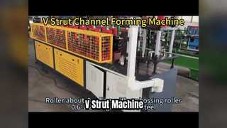 V Strut Roll Forming Machine